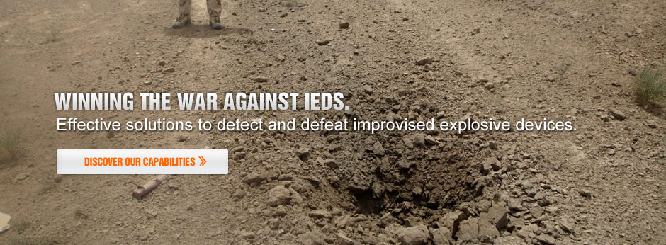 WINNING THE WAR AGAINST IEDS.