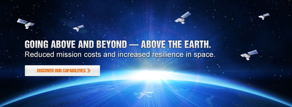 GOING ABOVE AND BEYOND — ABOVE THE EARTH.